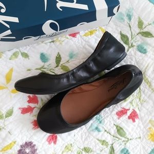 New Lucky black Emmie ballet flats
